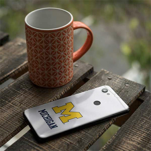 University of Michigan White Jersey Google Pixel 3a XL Skin